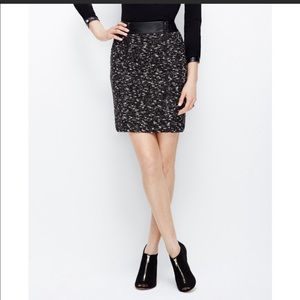 Ann Taylor Marled Knit Skirt